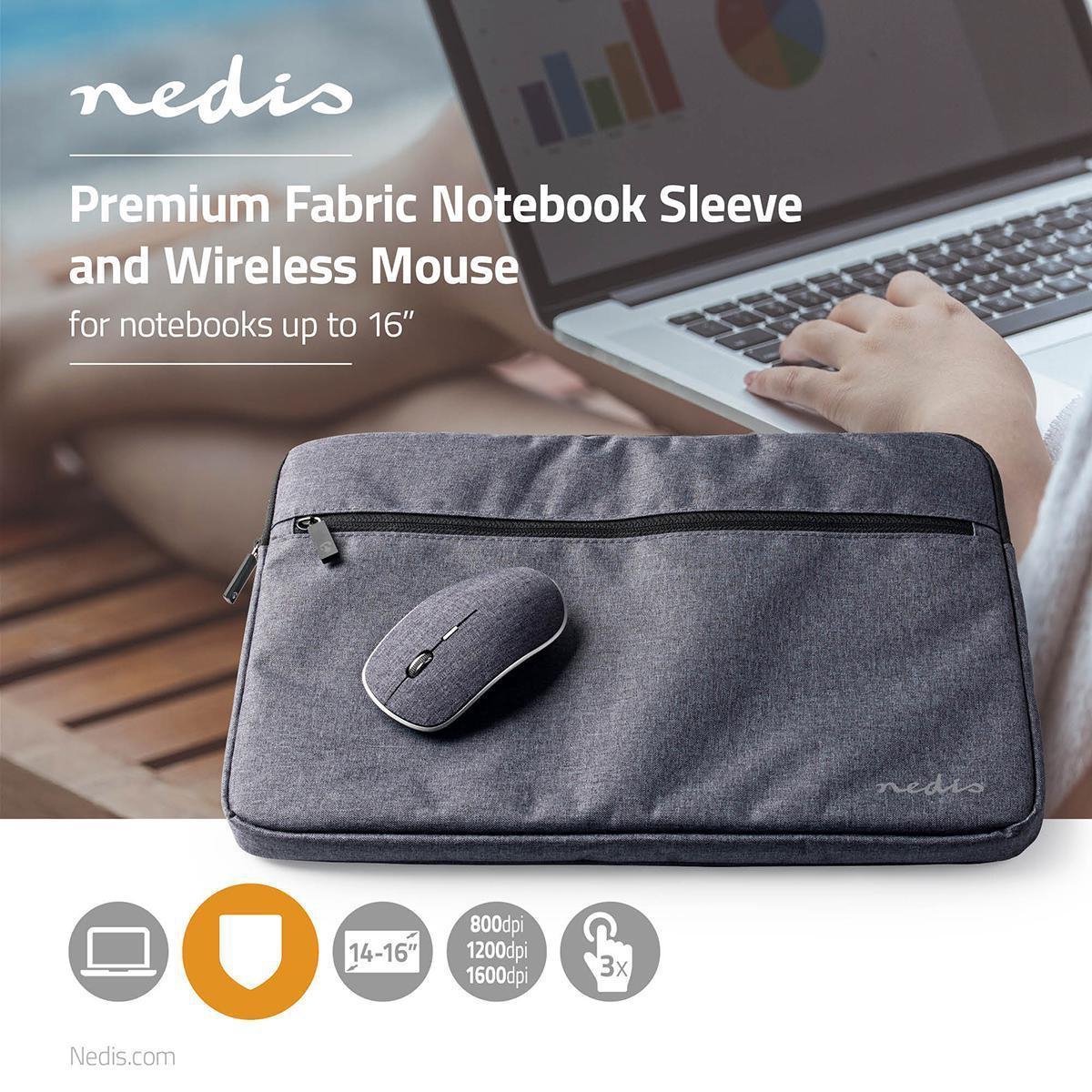 Nedis Laptop Sleeve | 15 - 16